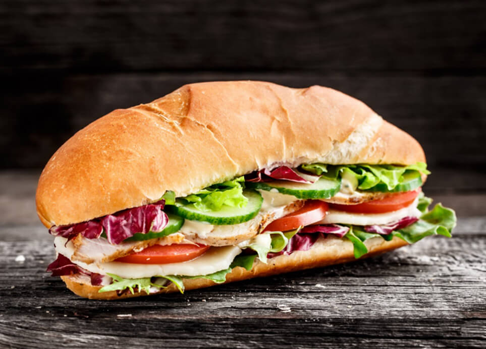 sandwich en ligne à  honfleur canteloup